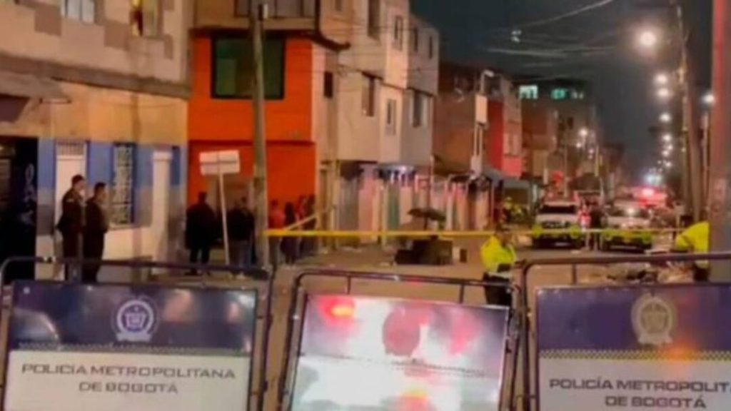 Explosión de granada en Bogotá deja una persona muerta y siete heridas