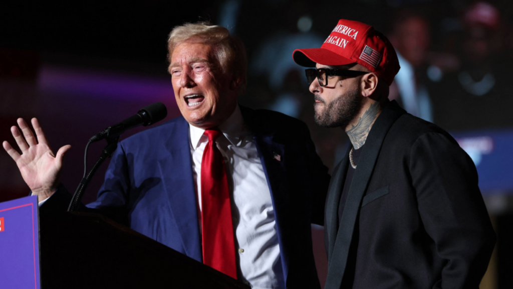 Nicky Jam revela que Trump se disculpó por confusión durante un mitin