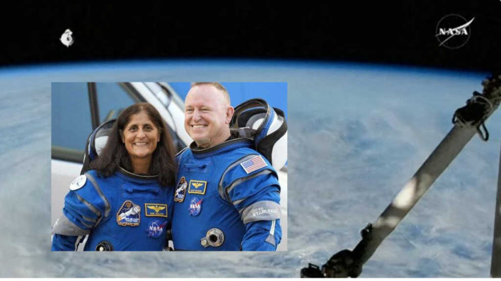 Astronautas atrapados en Estación Espacial regresarán a la tierra el martes
