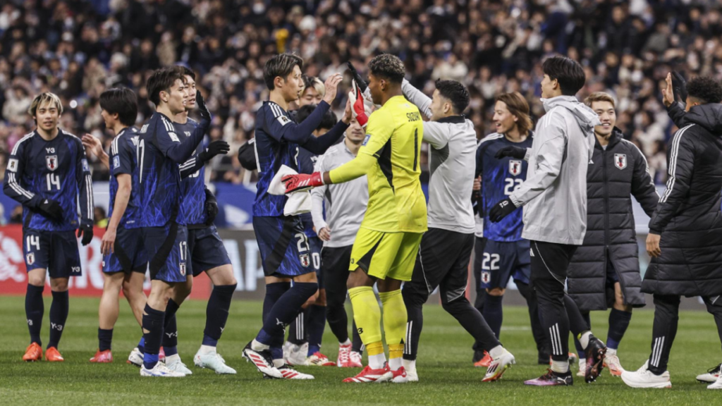 Japón, primer clasificado al Mundial 2026 tras vencer a Baréin
