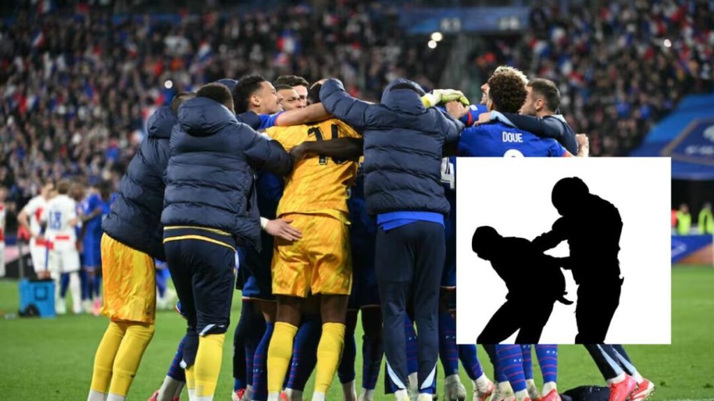 Detienen a siete personas por “realizar saludos nazis” durante el partido Francia-Croacia