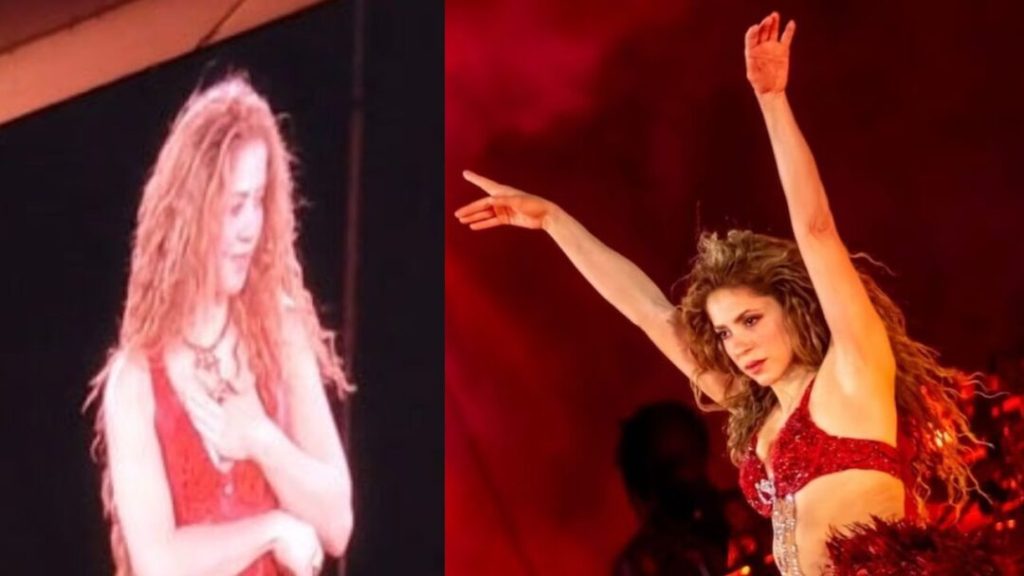 Shakira rompe en llanto al cantar “Antología”