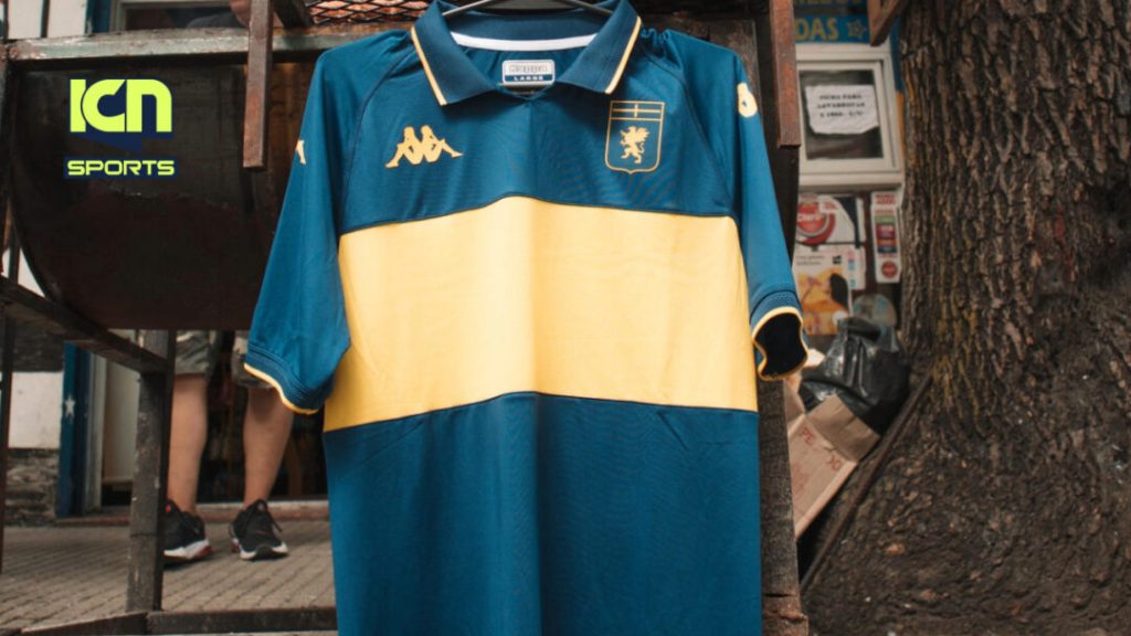 Génova celebra los 120 años del Boca Juniors con una camiseta inspirada en sus colores