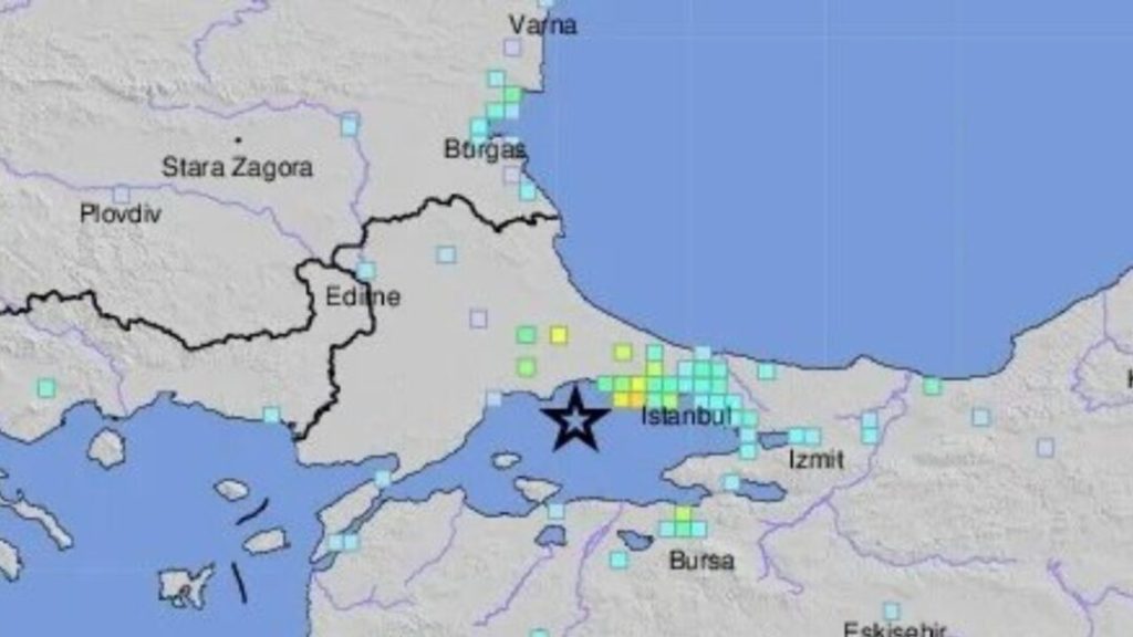 Sismo de magnitud 6,2 sacude Estambul